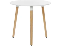 Tavolo da pranzo BOMA Bianco 80 cm 80 cm