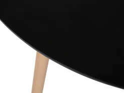Tavolo da pranzo BOVIO Nero 120 cm 120 cm