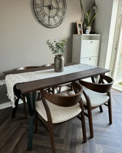 Tavolo da pranzo BRAVO Marrone scuro 140 cm 80 cm