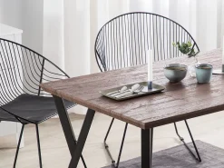 Tavolo da pranzo BRAVO Marrone scuro 140 cm 80 cm