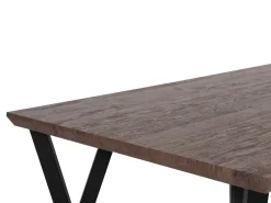 Tavolo da pranzo BRAVO Marrone scuro 140 cm 80 cm