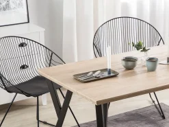 Tavolo da pranzo BRAVO Marrone chiaro 140 cm 80 cm