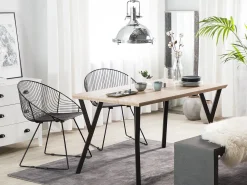 Tavolo da pranzo BRAVO Marrone chiaro 140 cm 80 cm