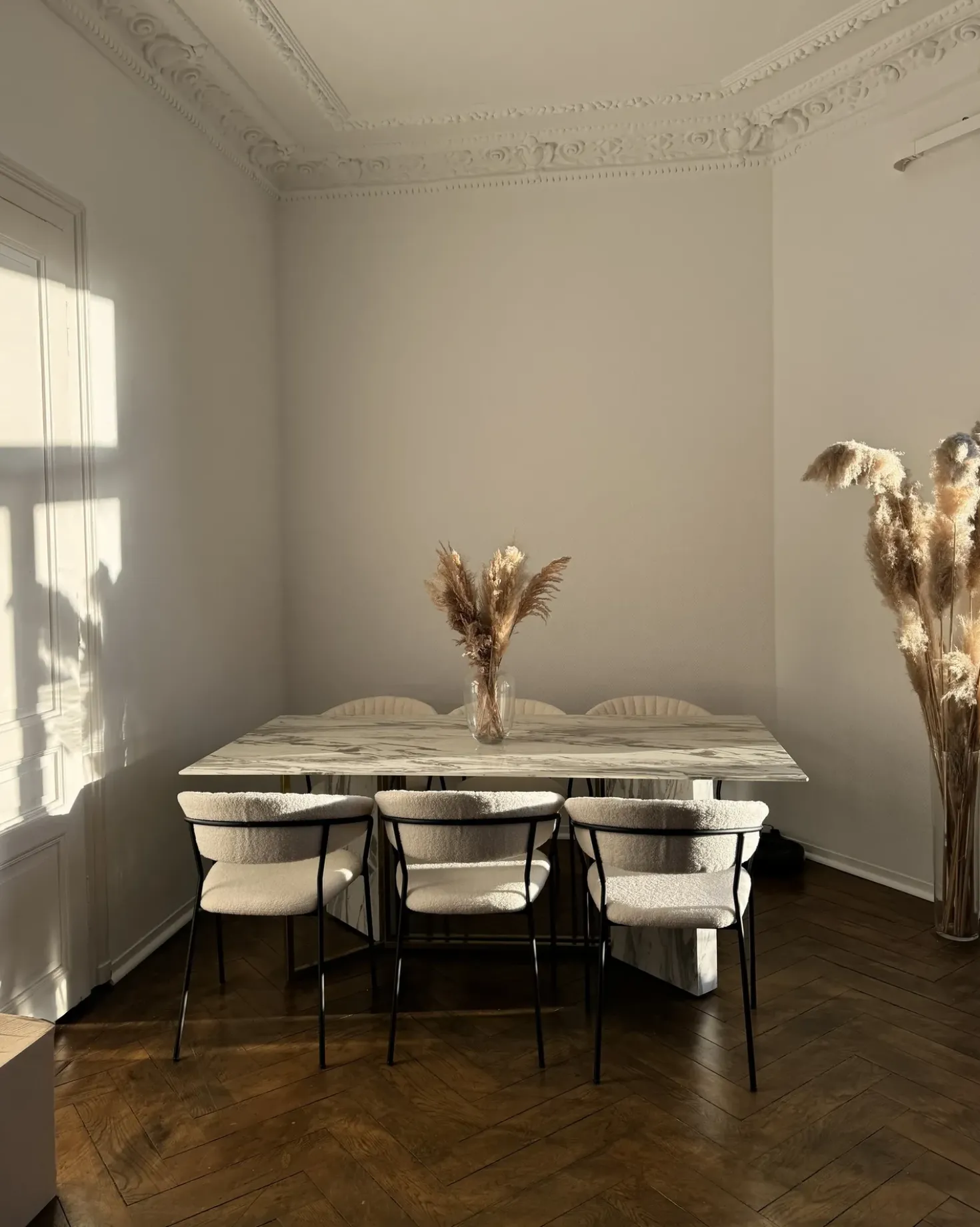 Tavolo da pranzo CALCIO Marmo bianco 200 cm 100 cm