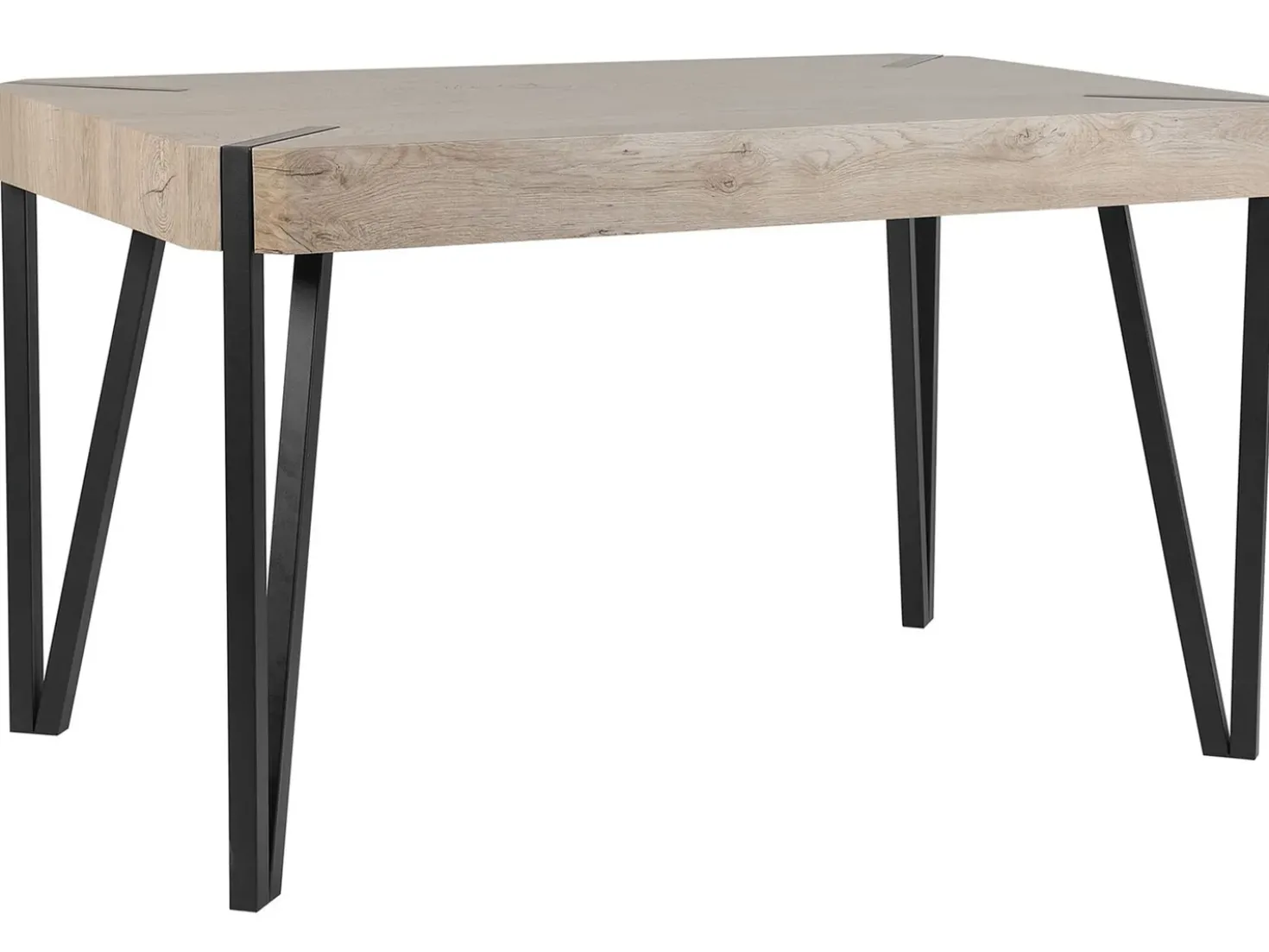 Tavolo da pranzo CAMBELL Tortora 130 cm 80 cm
