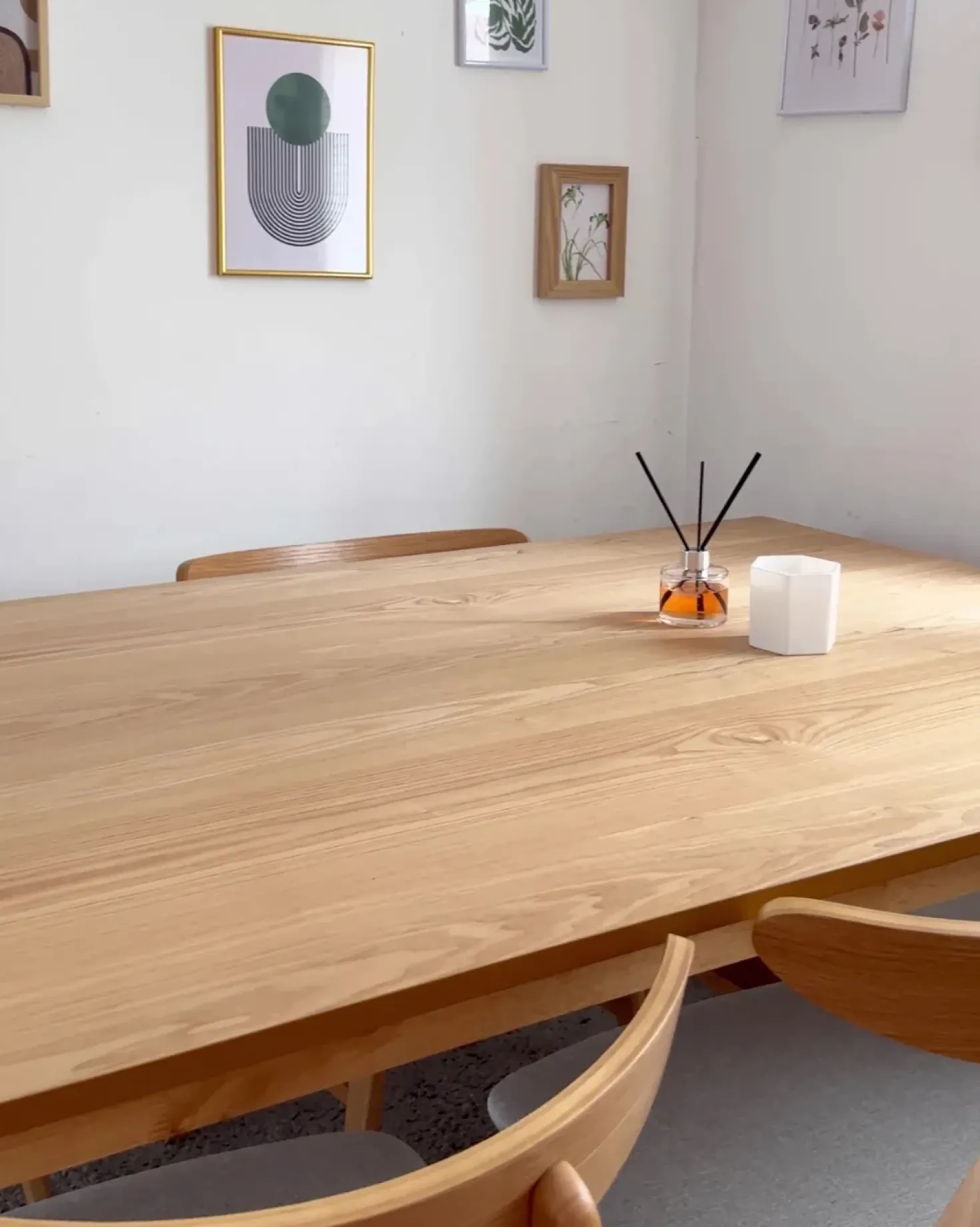 Tavolo da pranzo CAMDEN Frassino chiaro 180 cm 95 cm