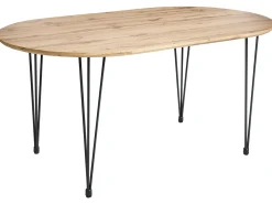 Tavolo da pranzo CAVELL Marrone chiaro 160 cm 90 cm