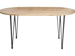 Tavolo da pranzo CAVELL Marrone chiaro 160 cm 90 cm