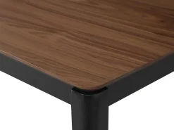 Tavolo da pranzo CEDAR Noce scuro 135 cm 80 cm