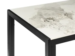 Tavolo da pranzo CLARENCE Marmo bianco 120 cm 70 cm Ceramica