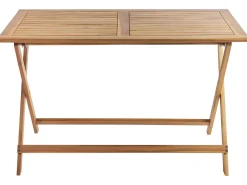 Tavolo da pranzo da giardino PROSSEDI 120 cm 60 cm Legno d'acacia Marrone