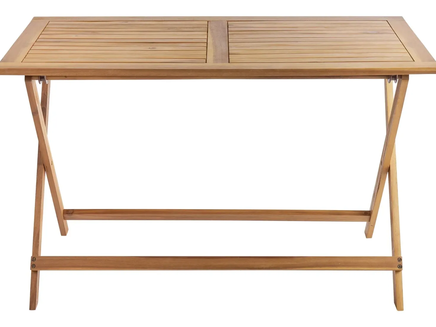 Tavolo da pranzo da giardino PROSSEDI 120 cm 60 cm Legno d'acacia Marrone