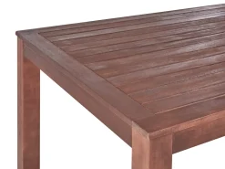Tavolo da pranzo da giardino TUSCANIA 180 cm 100 cm Legno d'eucalipto Marrone scuro