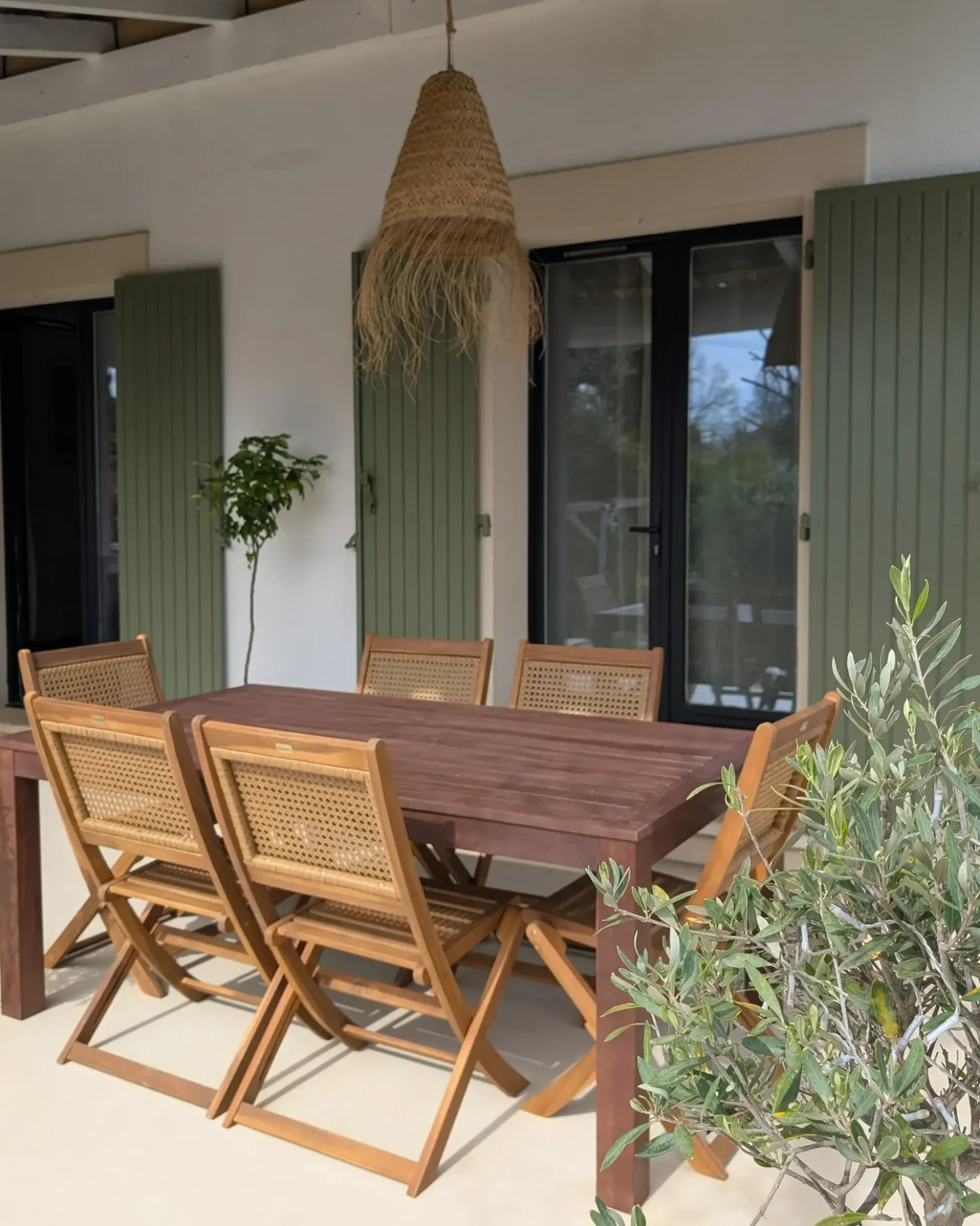 Tavolo da pranzo da giardino TUSCANIA 180 cm 100 cm Legno d'eucalipto Marrone scuro