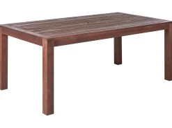 Tavolo da pranzo da giardino TUSCANIA 180 cm 100 cm Legno d'eucalipto Marrone scuro