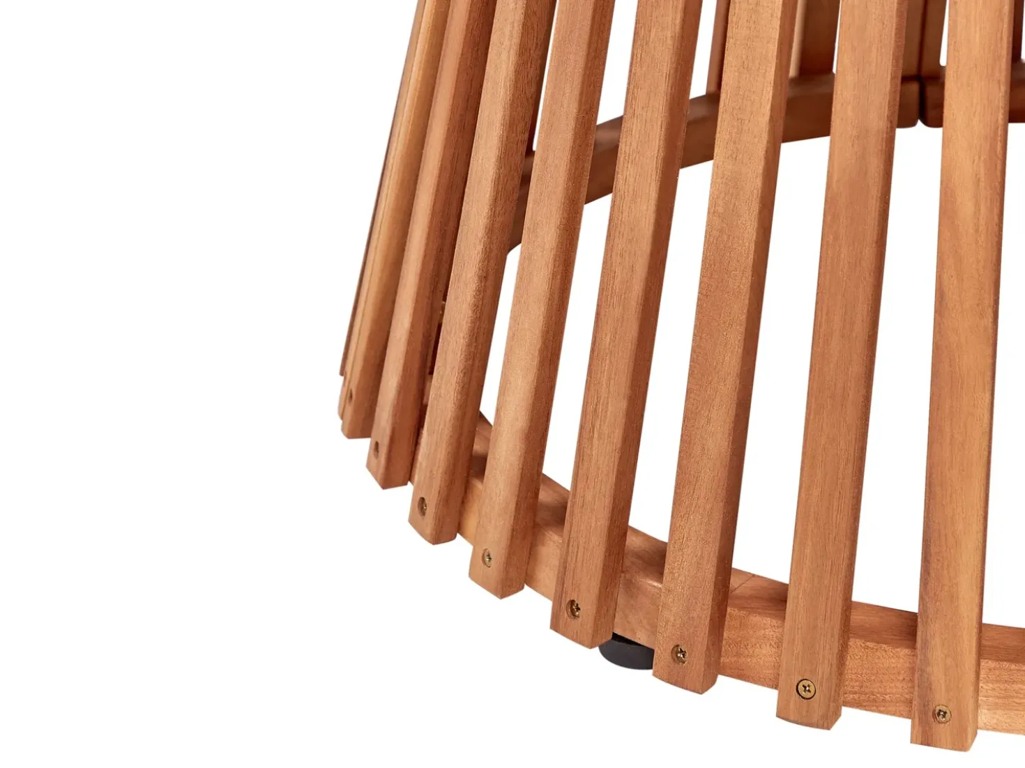 Tavolo da pranzo da giardino AGELLO 120 cm 120 cm Legno d'acacia Marrone