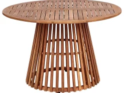Tavolo da pranzo da giardino AGELLO 120 cm 120 cm Legno d'acacia Marrone