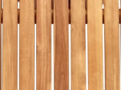Tavolo da pranzo da giardino AGELLO 120 cm 120 cm Legno d'acacia Marrone