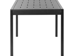 Tavolo da pranzo da giardino BARTICA 81 cm 84 cm Nero