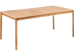 Tavolo da pranzo da giardino JACO 180 cm 100 cm Legno d'acacia Marrone chiaro