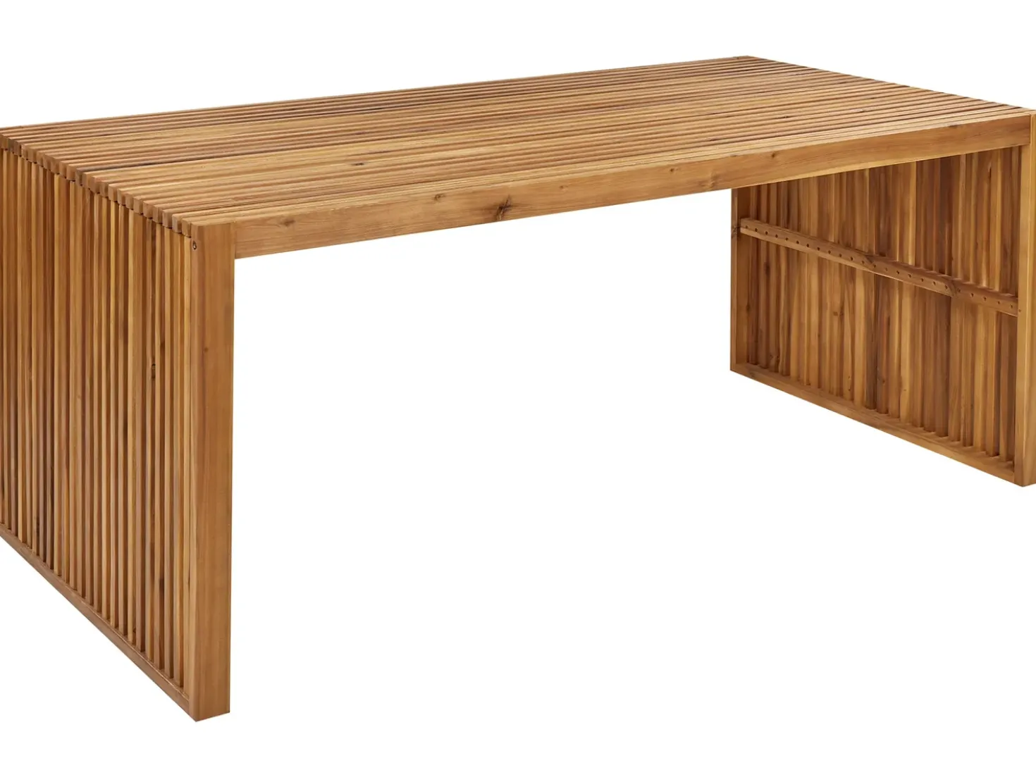 Tavolo da pranzo da giardino SULZANO 180 cm 90 cm Legno d'acacia Marrone