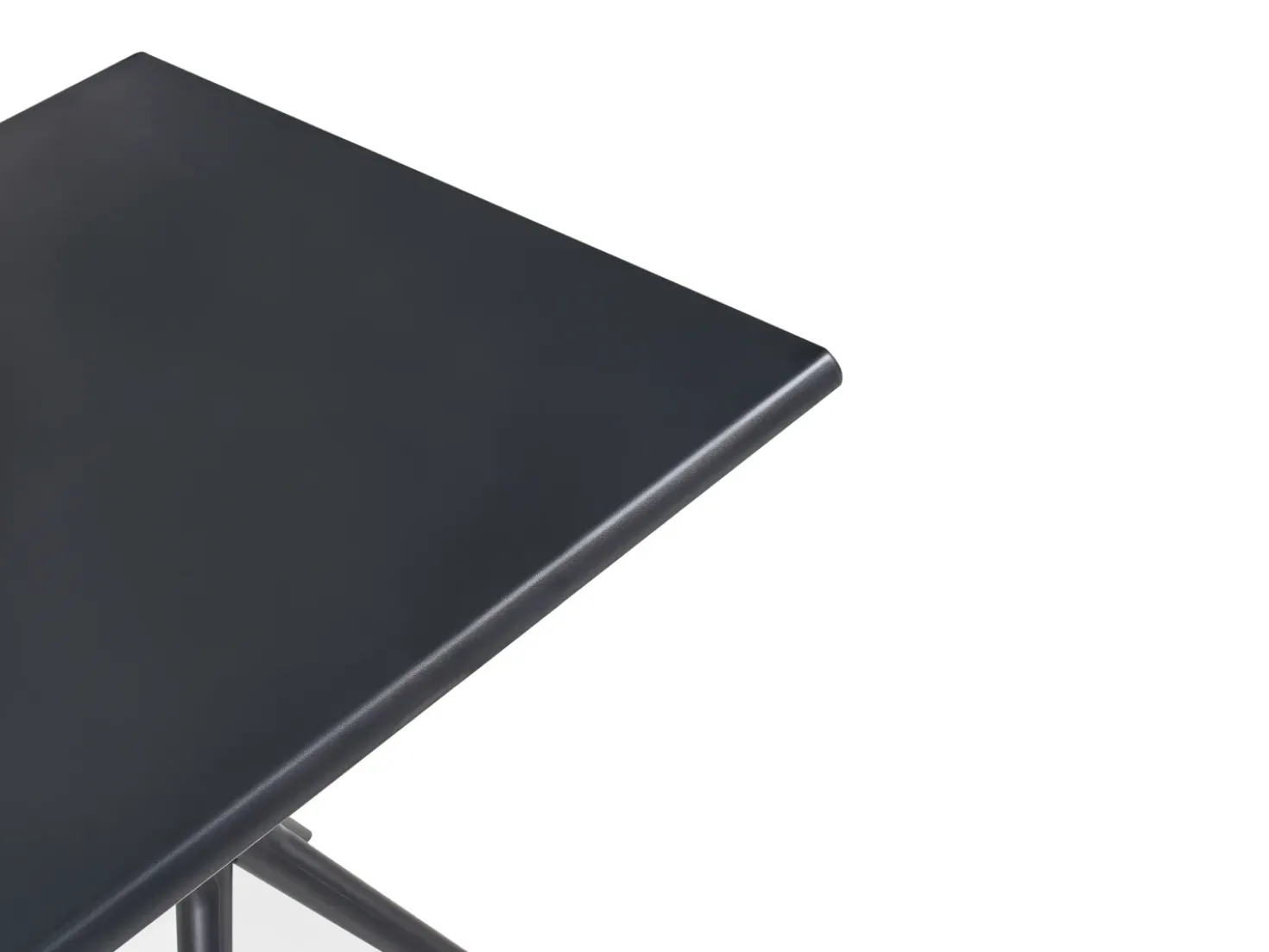 Tavolo da pranzo da giardino PIAVE 70 cm 70 cm Nero