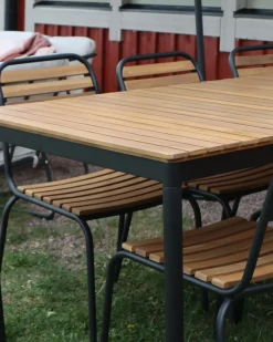 Tavolo da pranzo da giardino VALLESE 180 cm 90 cm Legno d'acacia Marrone