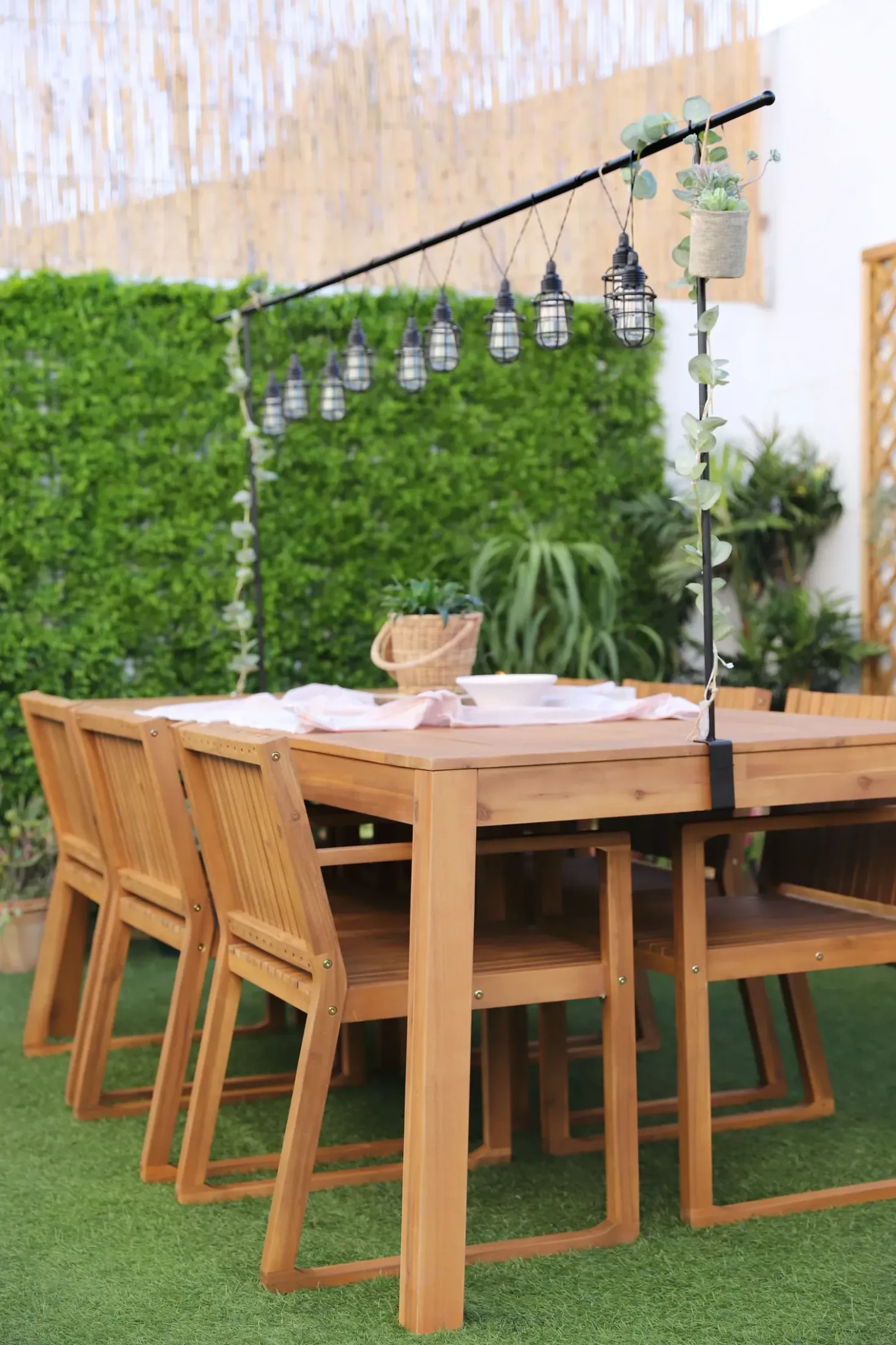 Tavolo da pranzo da giardino LIVORNO 210 cm 90 cm Legno d'acacia Marrone