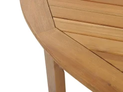 Tavolo da pranzo da giardino TOLVE 150 cm 150 cm Legno d'acacia Marrone