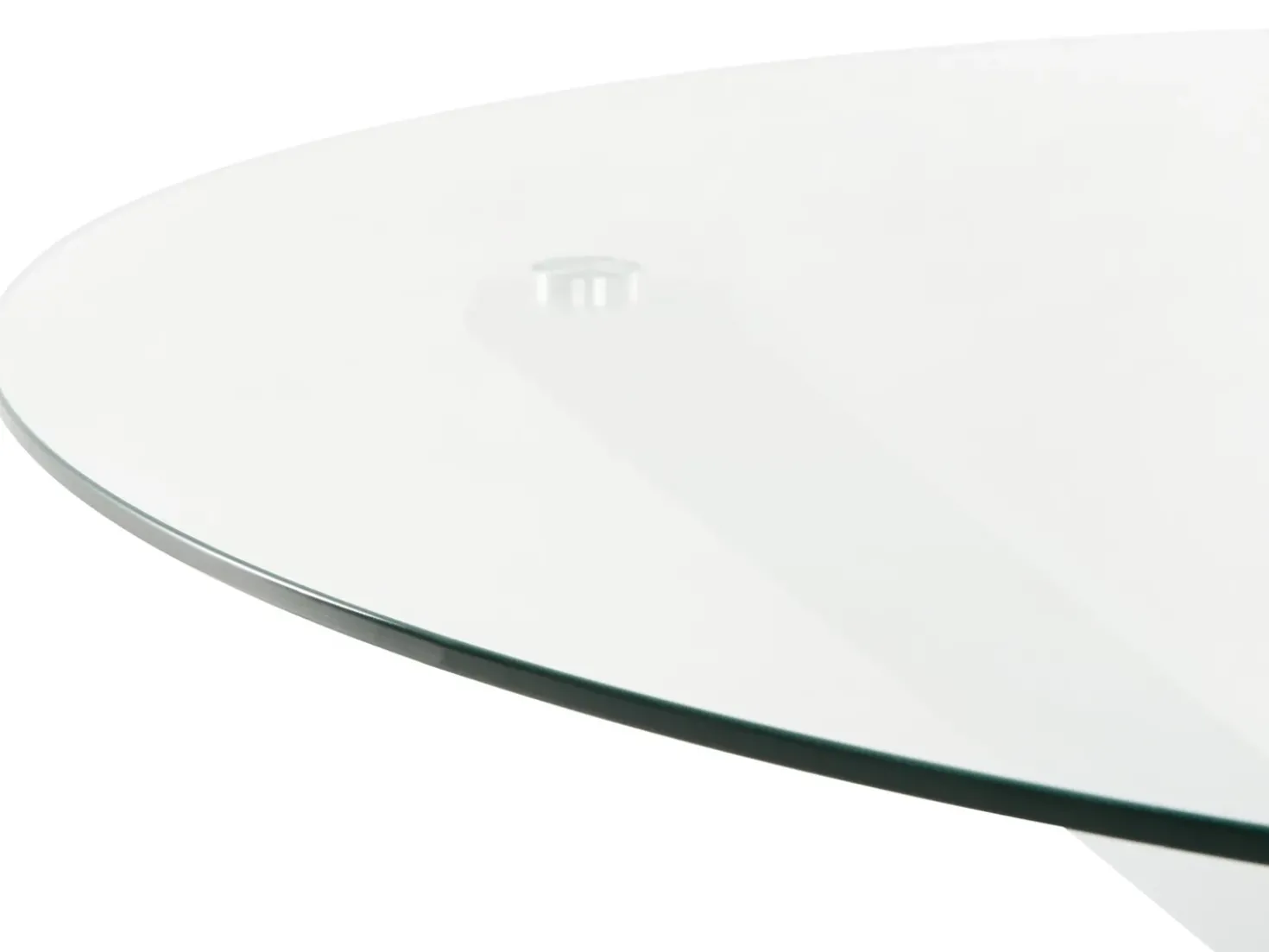 Tavolo da pranzo da giardino MALETTO 120 cm 120 cm Vetro Bianco