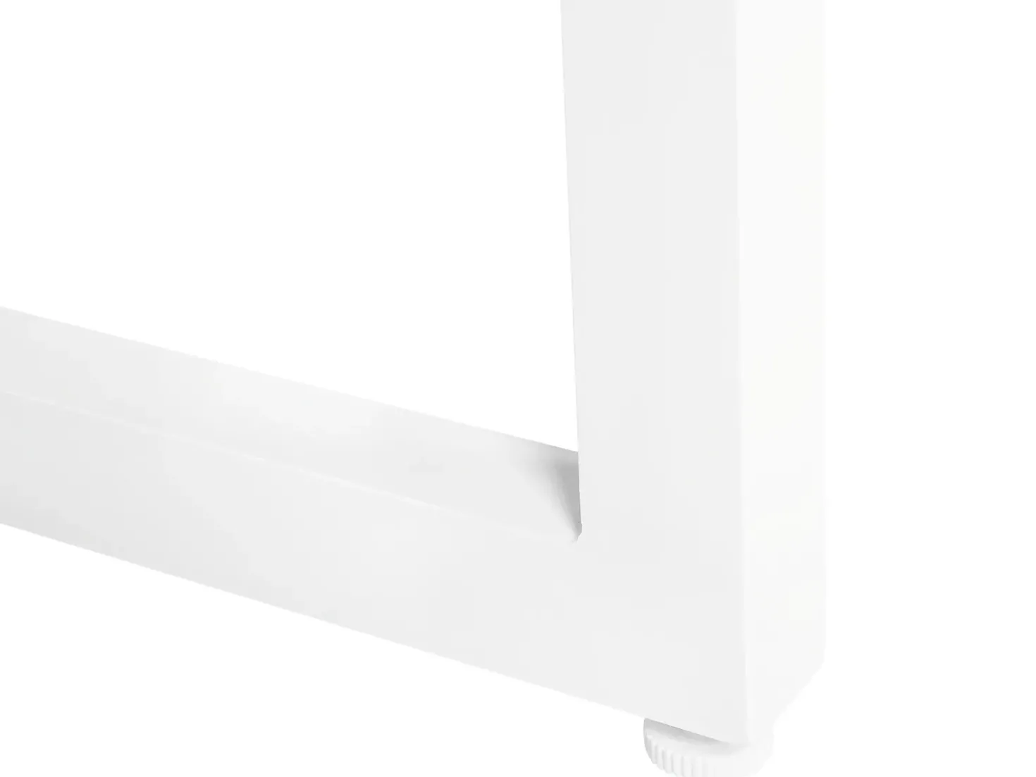 Tavolo da pranzo da giardino BACOLI 210 cm 90 cm Vetro Bianco sporco