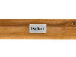 Tavolo da pranzo da giardino CALABRITTO 90 cm 180 cm Legno d'acacia Marrone