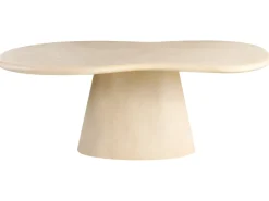 Tavolo da pranzo da giardino SPOLETO 200 cm 110 cm Beige