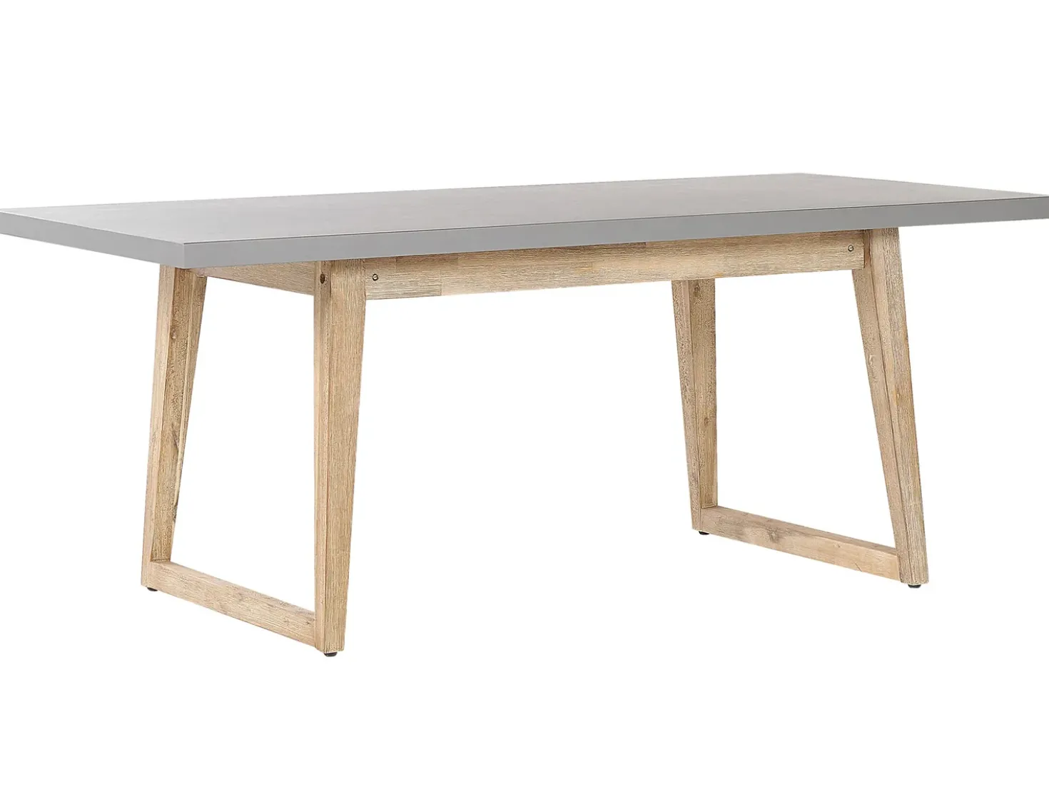 Tavolo da pranzo da giardino ORIA 180 cm 90 cm Cemento Grigio