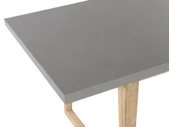 Tavolo da pranzo da giardino ORIA 180 cm 90 cm Cemento Grigio