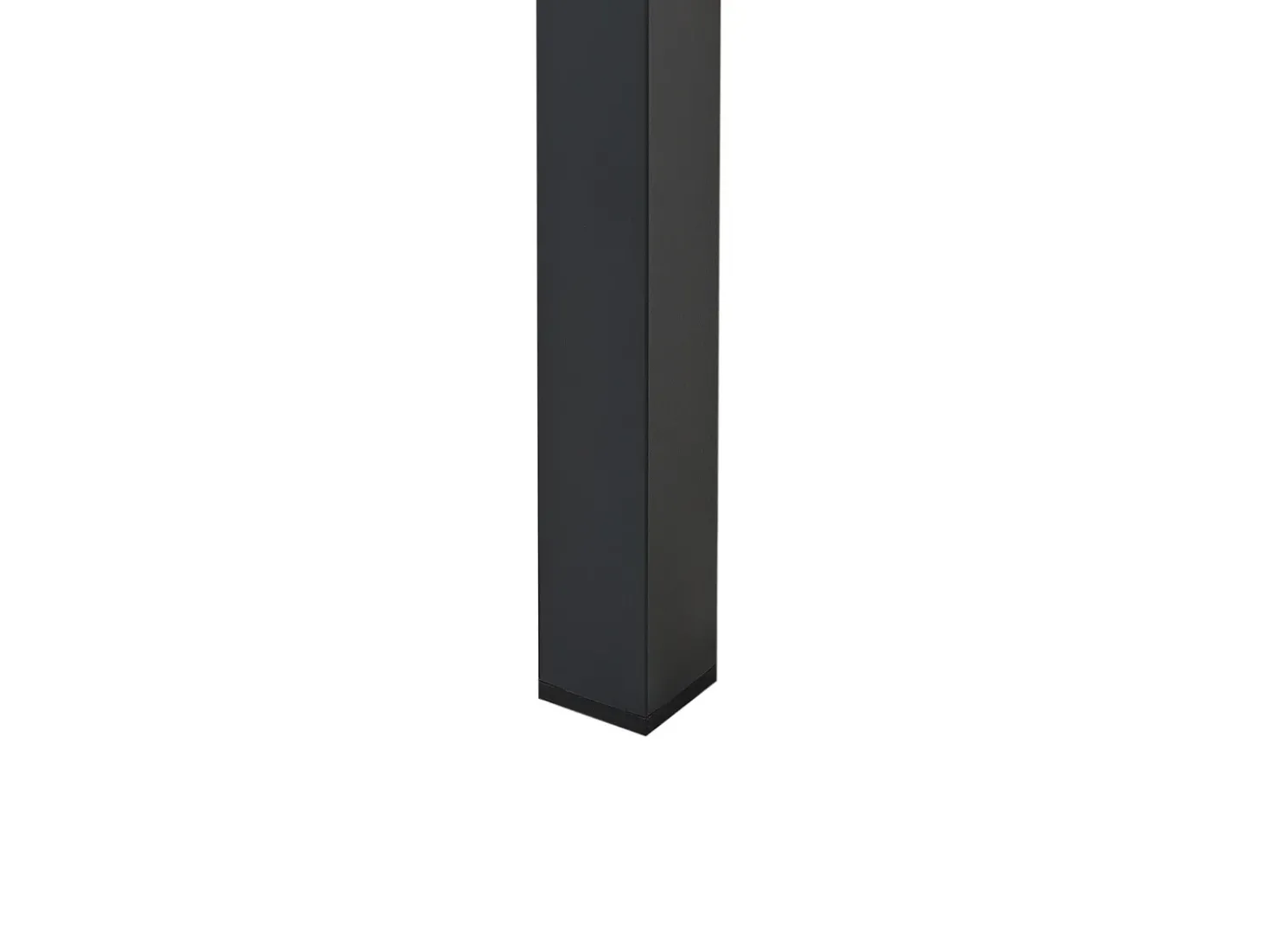 Tavolo da pranzo da giardino MESSINA 100 cm 52 cm Nero