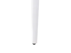 Tavolo da pranzo da giardino SOVARETO 180 cm 90 cm Effetto marmo Marmo nero