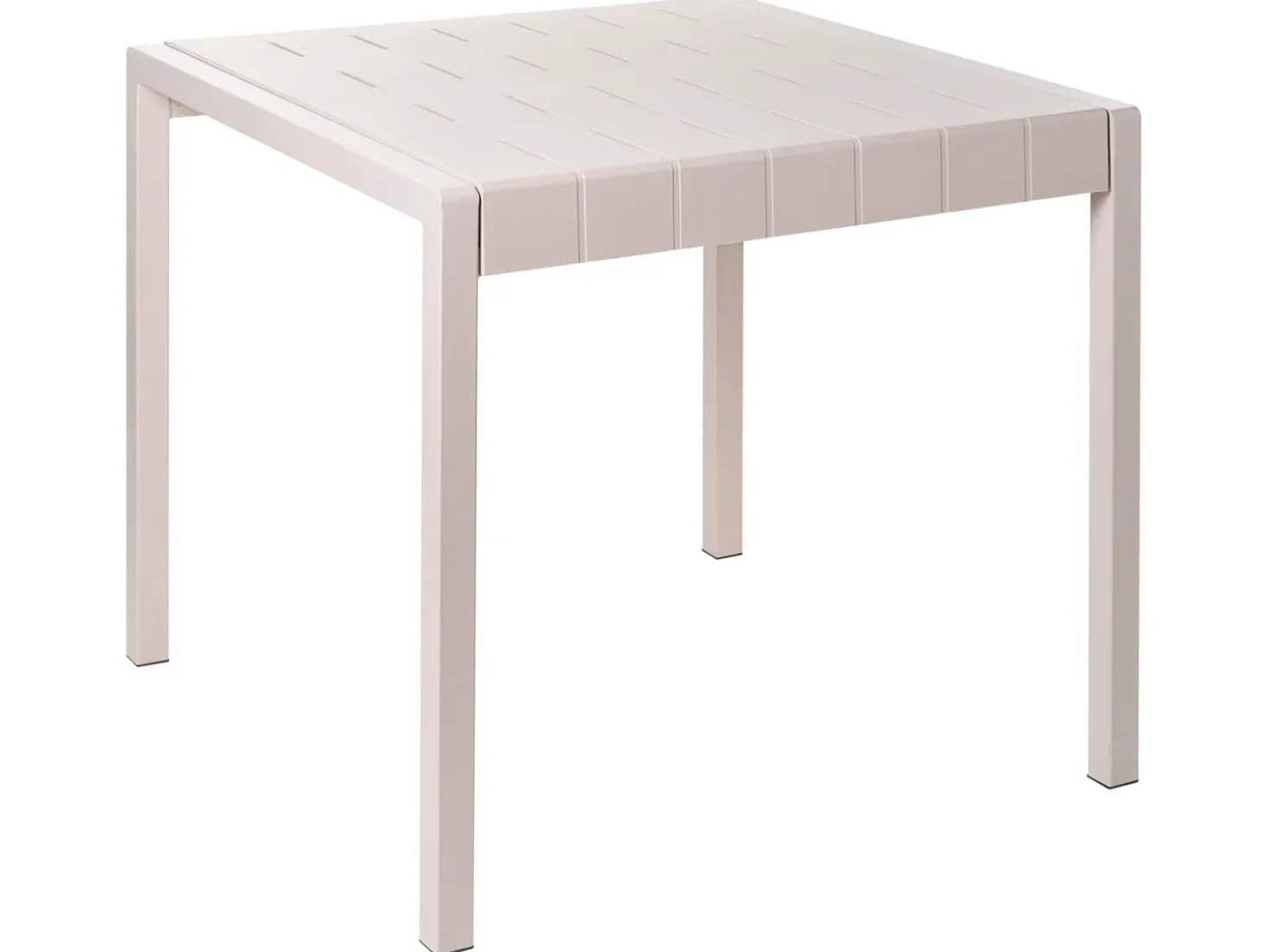Tavolo da pranzo da giardino BARTICA 81 cm 84 cm Beige