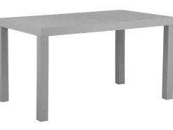 Tavolo da pranzo da giardino FOSSANO 140 cm 80 cm Grigio chiaro