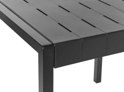 Tavolo da pranzo da giardino BARTICA 154 cm 84 cm Nero