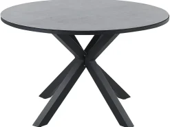 Tavolo da pranzo da giardino MALETTO 120 cm 120 cm Vetro Grigio