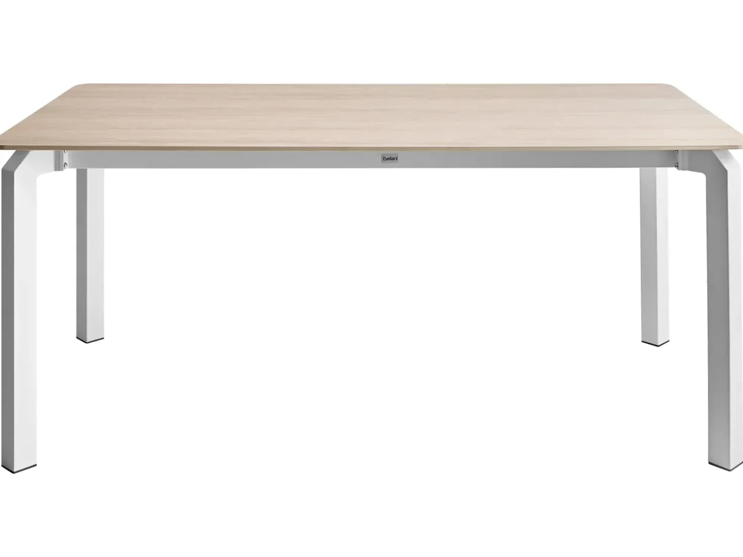 Tavolo da pranzo da giardino FELETTO 180 cm 90 cm Pietra Effetto travertino