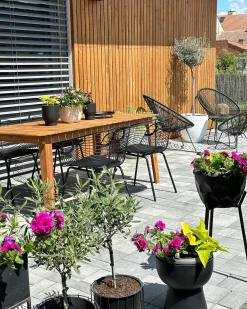 Tavolo da pranzo da giardino FORNELLI 180 cm 90 cm Legno d'acacia Marrone