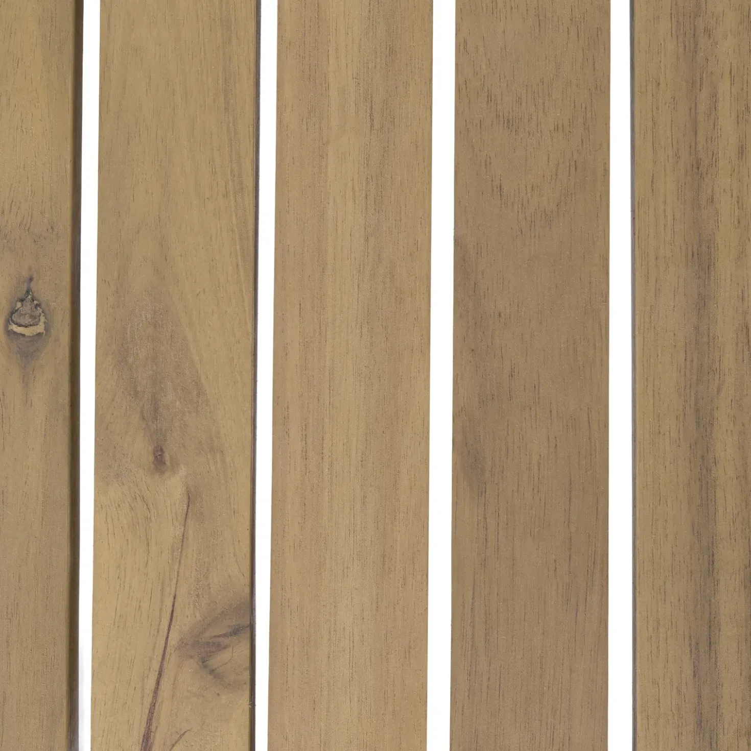 Tavolo da pranzo da giardino LASCARI 160 cm 90 cm Legno d'acacia Marrone chiaro