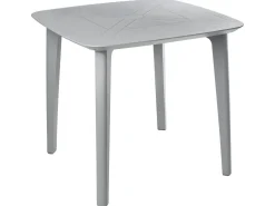 Tavolo da pranzo da giardino SORICO 86 cm 86 cm Grigio