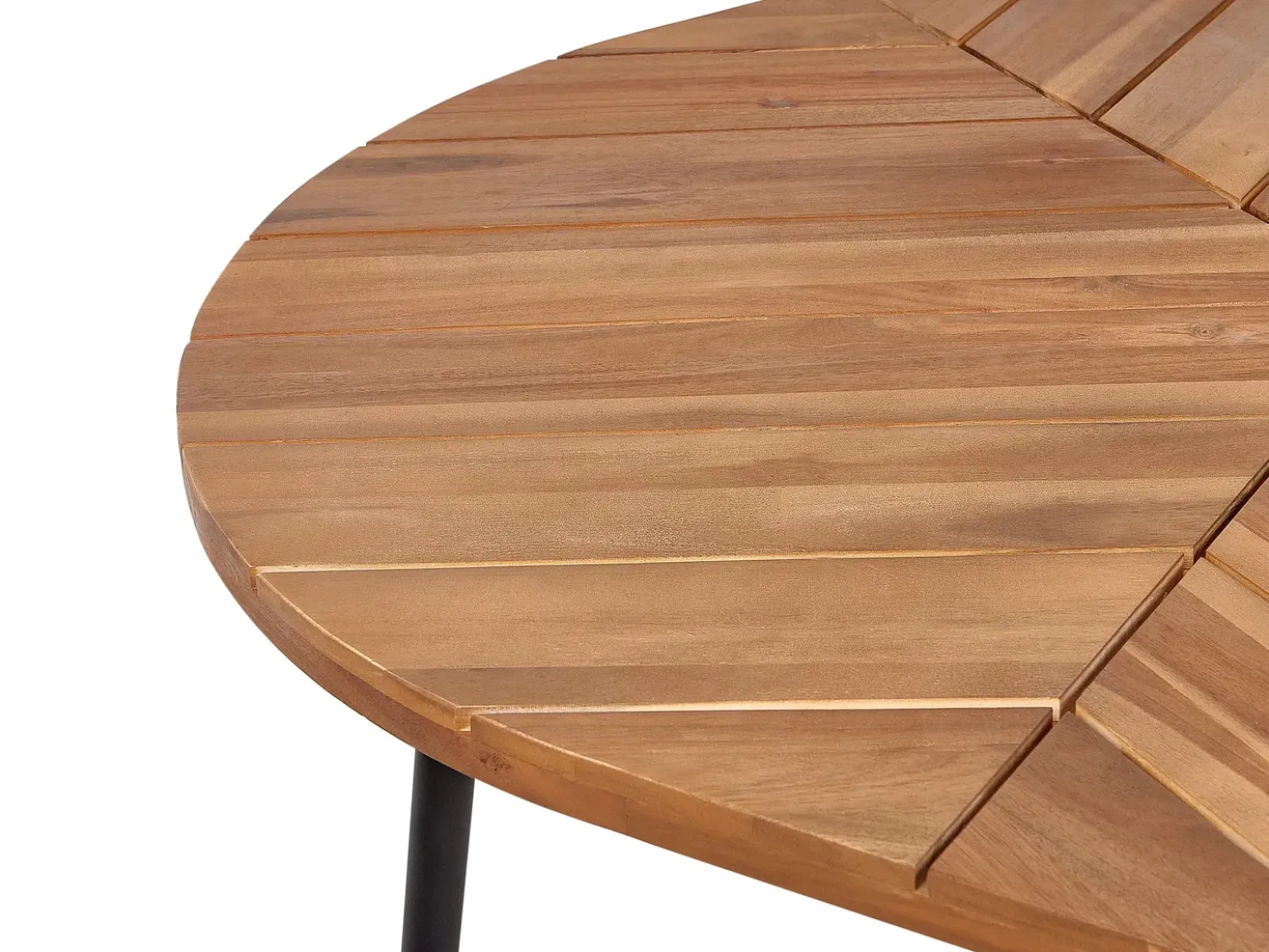 Tavolo da pranzo da giardino VARENNA 106 cm 103 cm Legno d'acacia Marrone