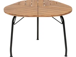 Tavolo da pranzo da giardino VARENNA 106 cm 103 cm Legno d'acacia Marrone
