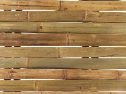 Tavolo da pranzo da giardino MOLISE 120 cm 69 cm Bambù Marrone chiaro