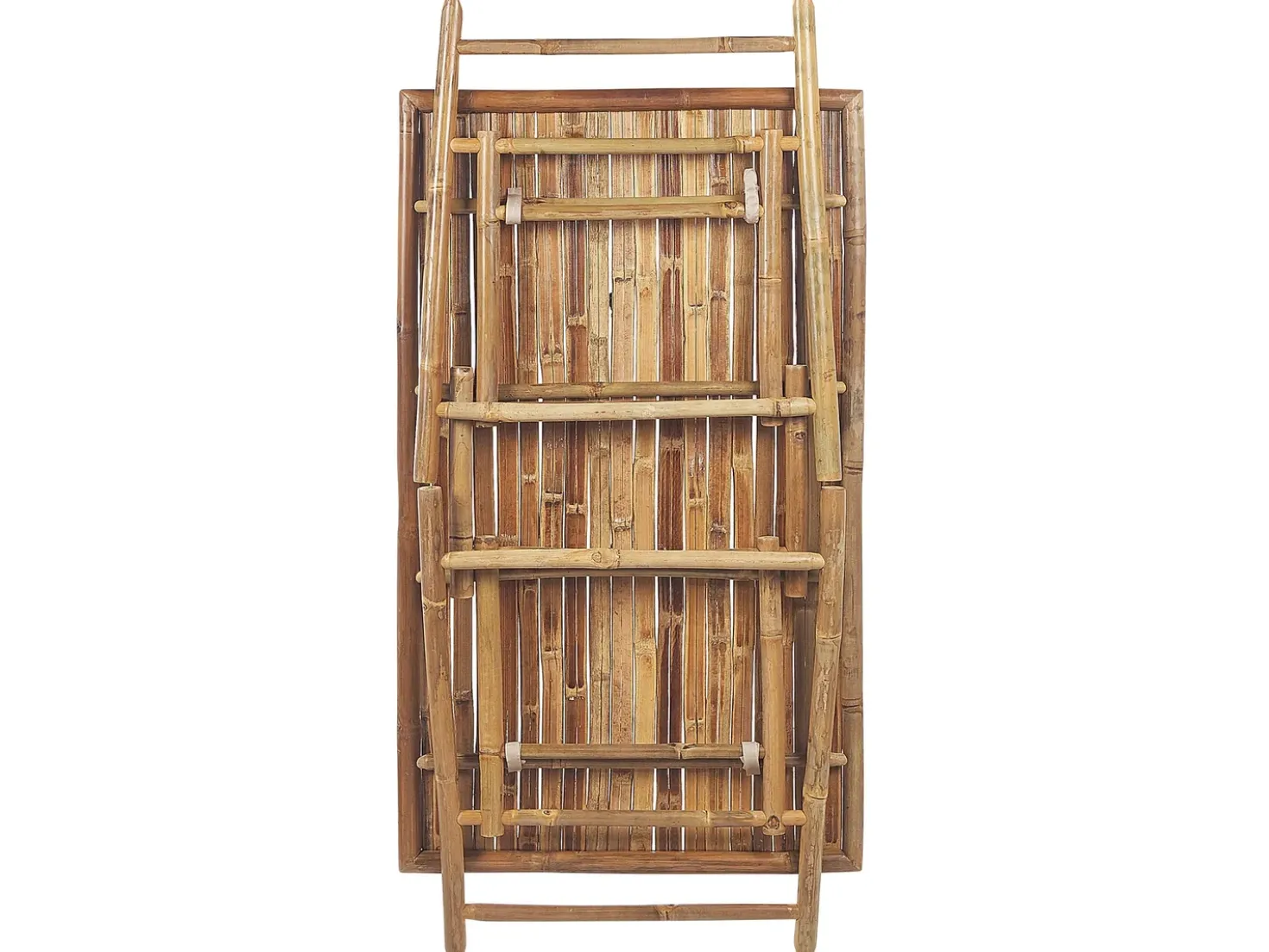 Tavolo da pranzo da giardino MOLISE 120 cm 69 cm Bambù Marrone chiaro