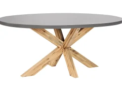 Tavolo da pranzo da giardino ORISTANO 190 cm 100 cm Cemento Grigio